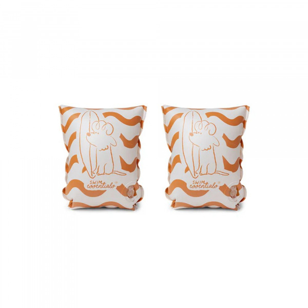 Arm bands - orange - surfer - 2/6 years Swim essentials