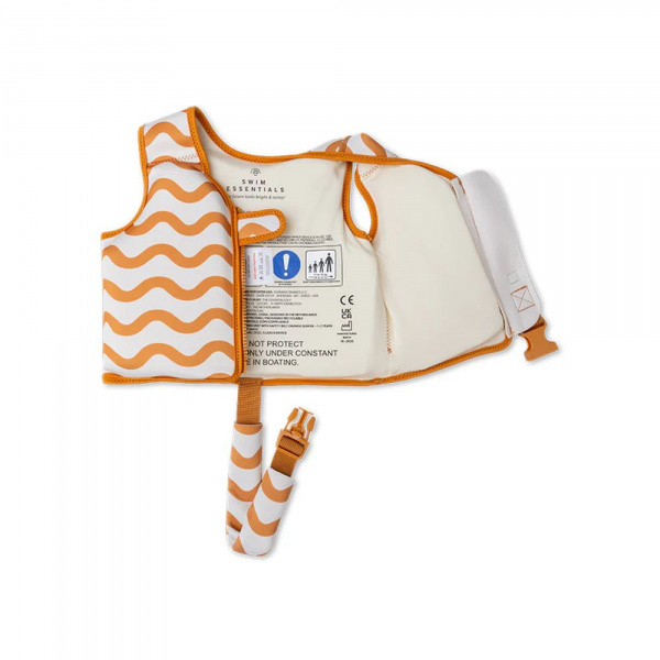 Swim vest - orange - surfer - 1/2 years Swim essentials