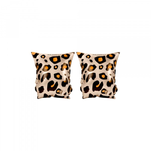 Brassards piscine enfant 2-6 ans - léopard beige Swim essentials