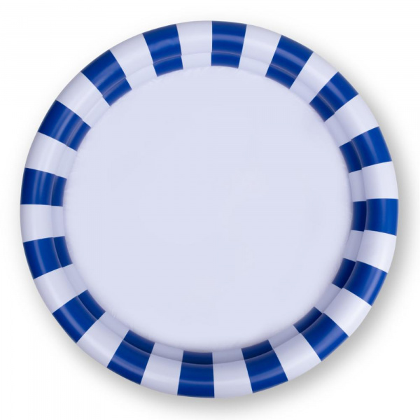 Piscine bébé ø 100 cm 2 anneaux rayures bleus Swim essentials