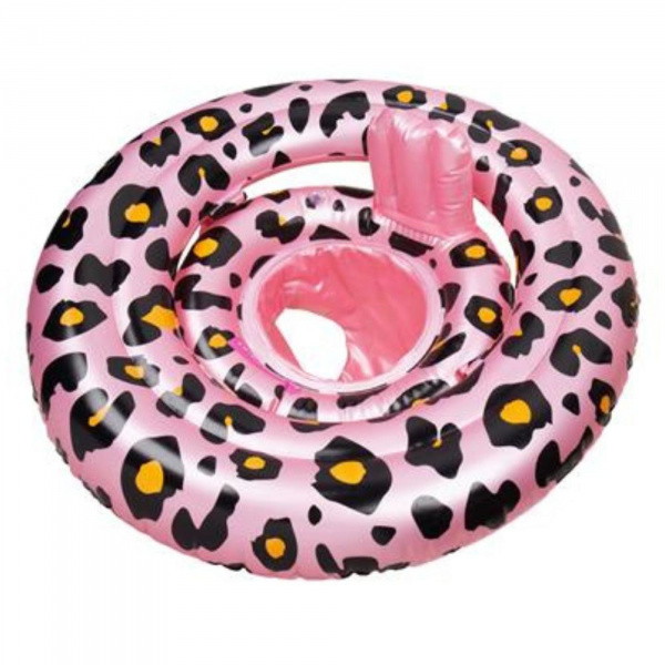 Bouée enfant 0-1 an - léopard rose gold Swim essentials
