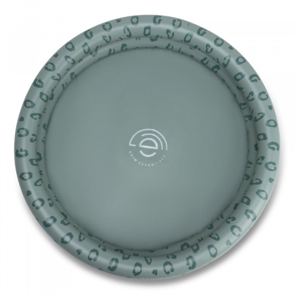 Piscine bébé ø 100 cm rayures jaunes 2 anneaux Swim essentials