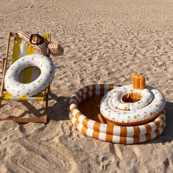 Bouée enfant 0-1 an - léopard beige Swim essentials