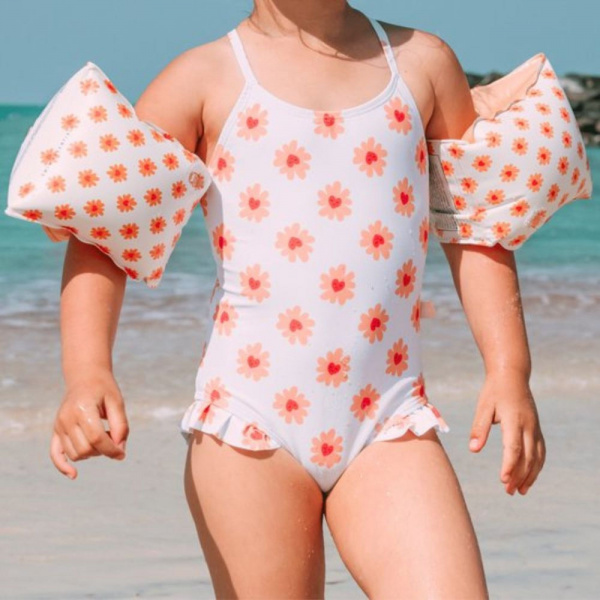 Brassards piscine enfant 2-6 ans - flower hearts Swim essentials