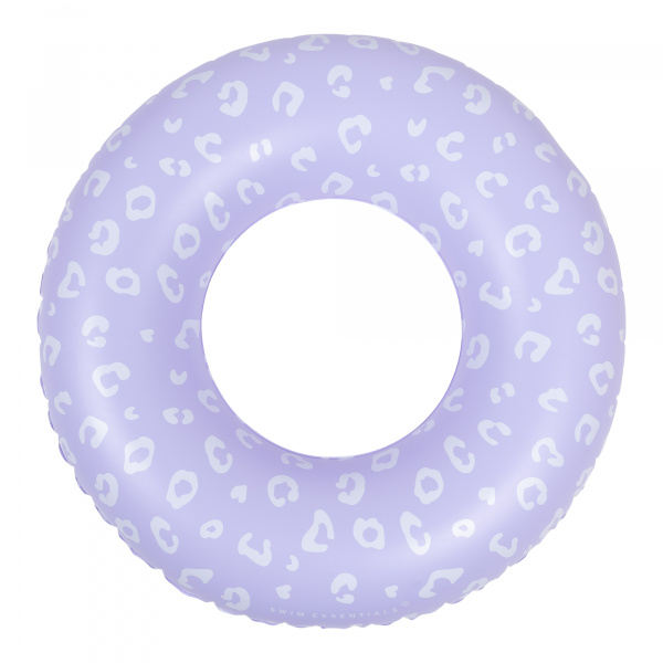 Bouée gonflable 90 cm léopard lila Swim essentials