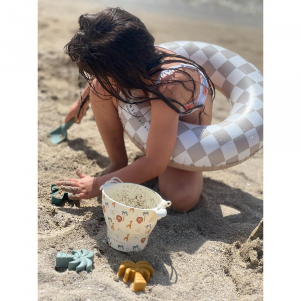 Bouée damier sable ø 55 cm Swim essentials