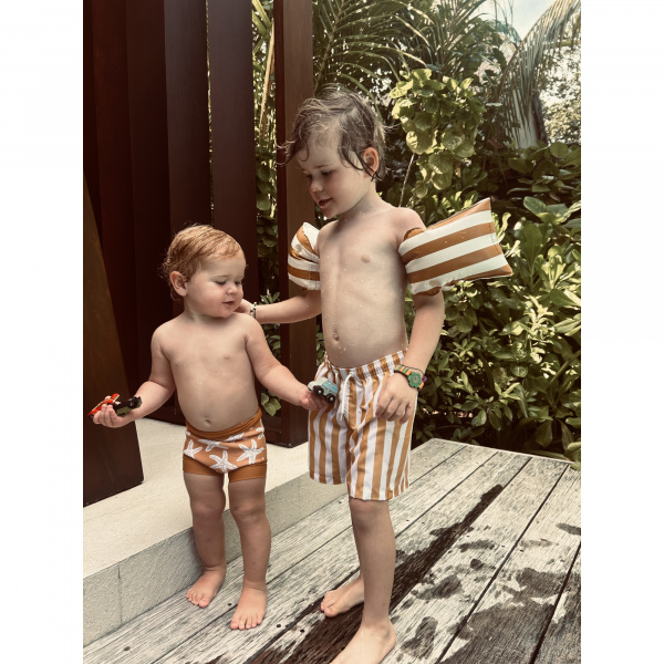 Brassards piscine enfant 0-2 ans - pure orange Swim essentials