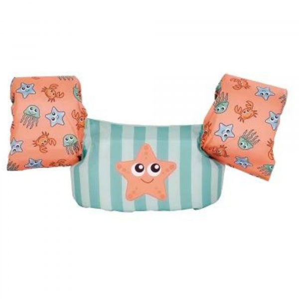 Gilet de natation avec brassards 2-6 ans - rayé requin Swim essentials