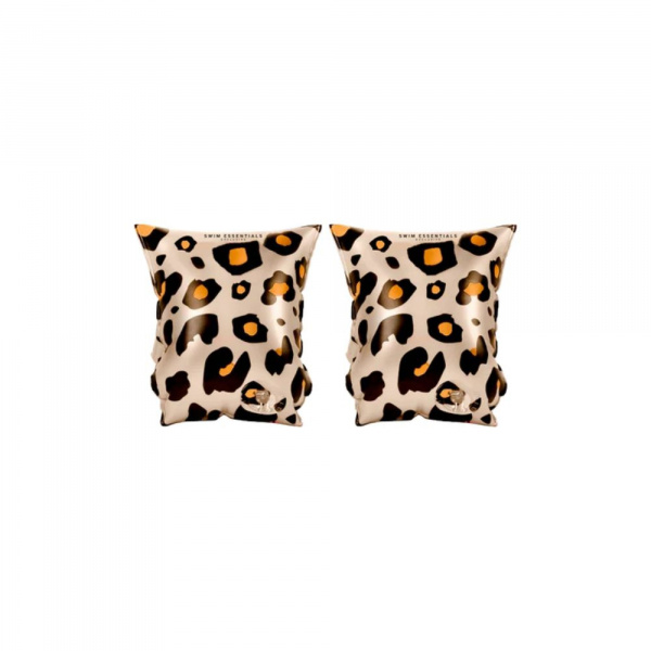 Brassards piscine enfant 0-2 ans - léopard beige Swim essentials