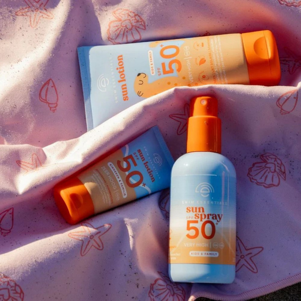Sunscreen - cream - sensitive spf50+ - 150 ml Swim essentials