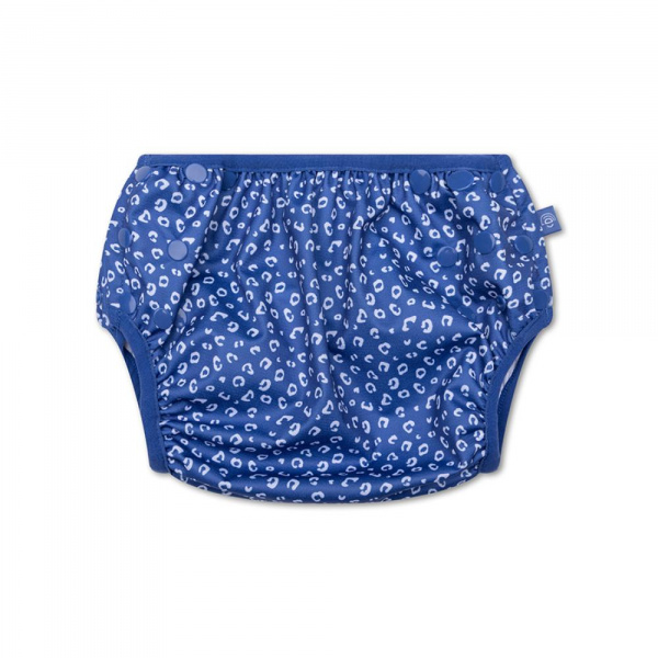 Couche de bain lavable léopard bleu 0-3 ans Swim essentials