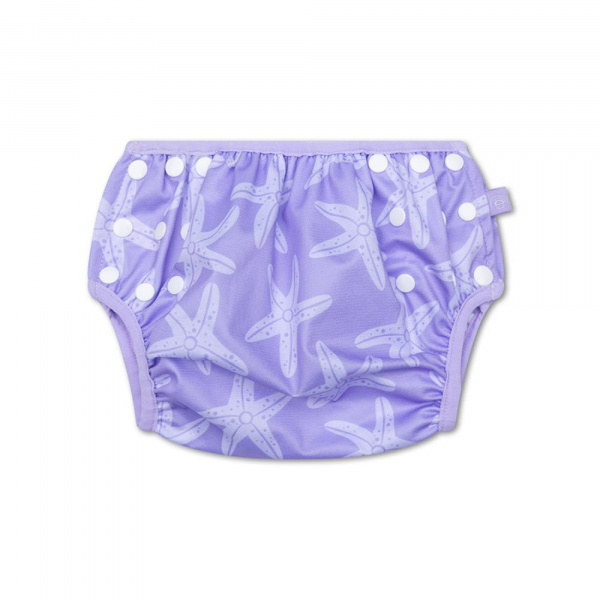 Couche de bain lavable étoile de mer lila 0-3 ans Swim essentials