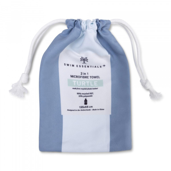 Serviette coral bliss blue 135x65 cm Swim essentials