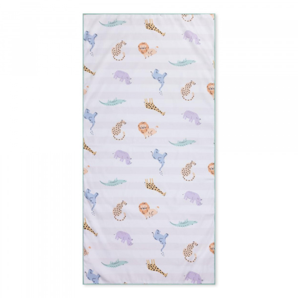 Serviette microfibre 135x65 cm - safari Swim essentials