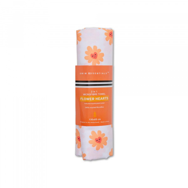 Serviette floral love microfibre 135x65 cm Swim essentials