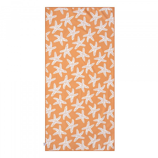 Serviette etoile de mer microfibre 135x65 cm Swim essentials