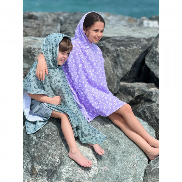 Poncho de plage étoile de mer 65x65 cm Swim essentials