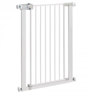 Barrière de sécurité u-pressure easy close extra tall metal white