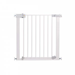 Barrière enfant avec extension 7 cm auto close blanc Safety 1st