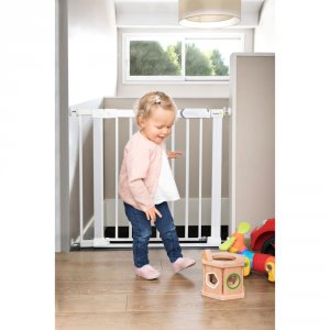 Barrière de sécurité enfant flat step blanche Safety 1st