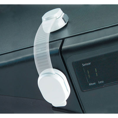 Bloque portes / placards multifonctions - blanc