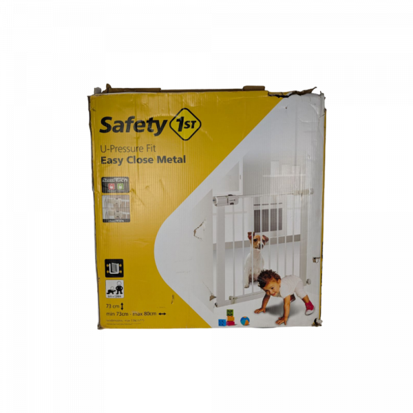 Les imparfaits - barrière de sécurité enfant easy close blanche Safety 1st