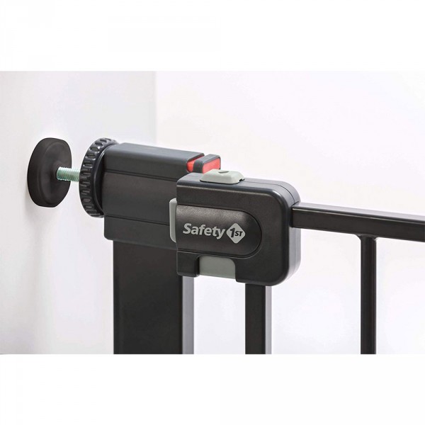 Barrière de sécurité enfant - easy close - metal black Safety 1st