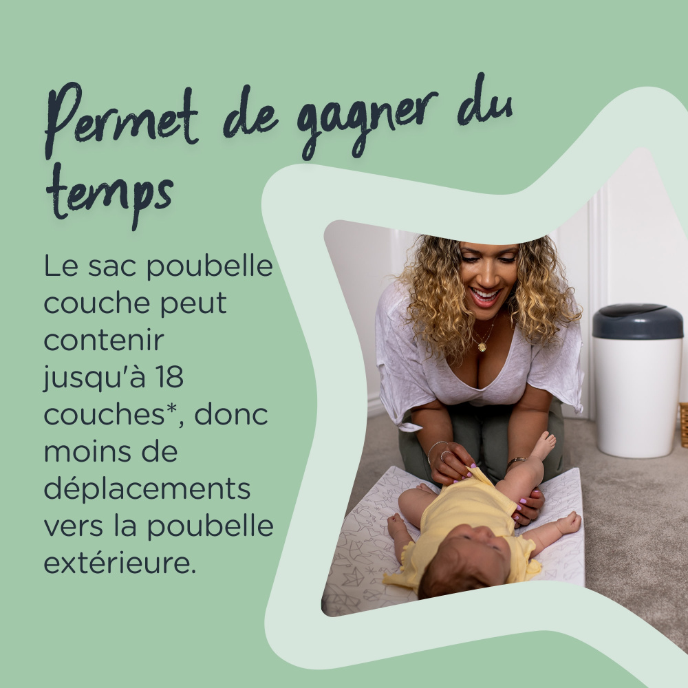 Jusqu'à 41% Recharges pour poubelle à couches