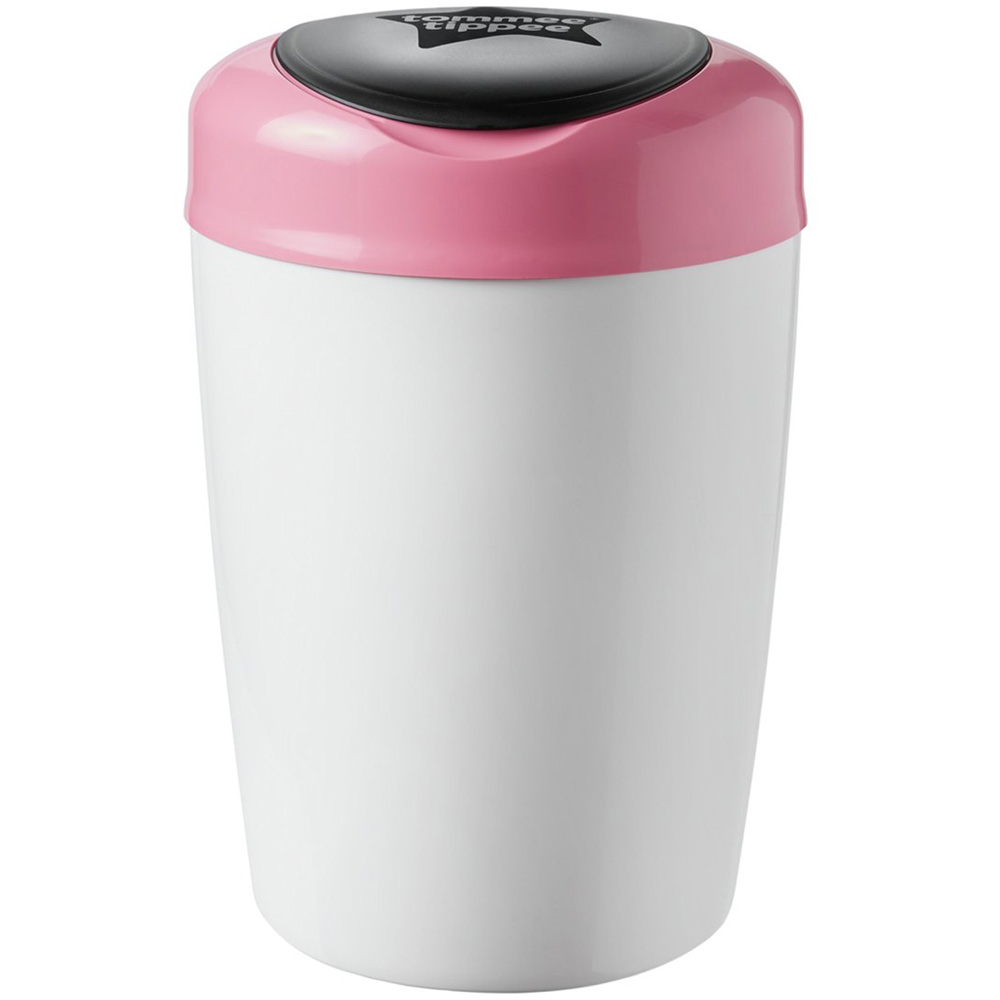 Poubelle à couches simplee rose de Sangenic sur allobébé