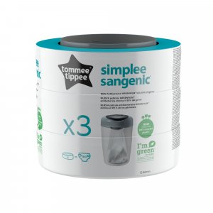 Multipacks 3 recharges pour poubelle simplee Tommee tippee