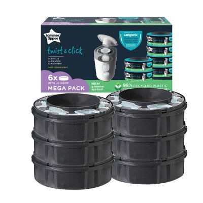 TOMMEE TIPPEE Lot de 6 recharges twist and click