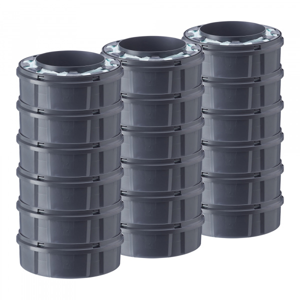 Lot de 18 recharges twist and click Tommee tippee