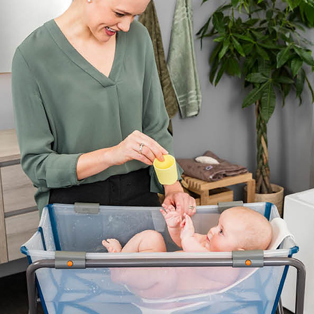 Support De Baignoire Bebe Flexibath Gris De Stokke Sur Allobebe