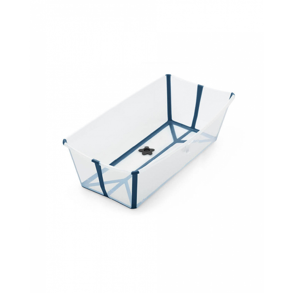 Baignoire Bebe Flexibath X Large Transparent Bleu De Stokke Sur Allobebe