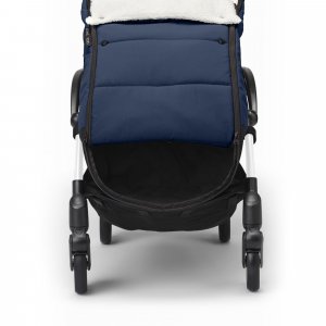 Chancelière pour poussette yoyo bleu marine Stokke