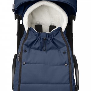 Chancelière pour poussette yoyo bleu marine Stokke