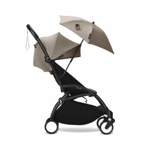 Ombrelle de poussette yoyo taupe Stokke