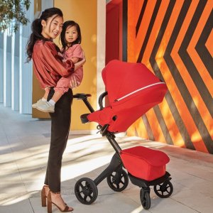 Poussette xplory x ruby red Stokke