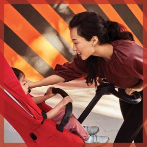 Poussette xplory x ruby red Stokke