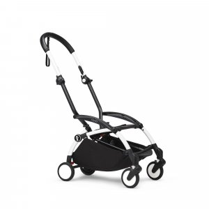 Poussette yoyo 3 châssis blanc pack 6+ leopard - wild collection Stokke