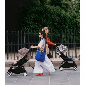 Poussette yoyo 3 châssis blanc pack 6+ leopard - wild collection Stokke