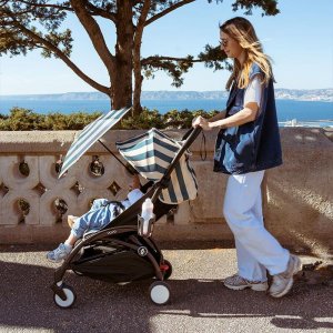 Poussette yoyo 3 châssis blanc pack 6+ monaco - edition limitée riviera Stokke