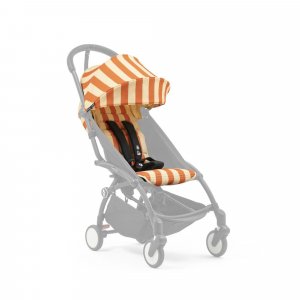 Poussette yoyo 3 châssis noir pack 6+ capri - edition limitée riviera Stokke
