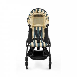 Poussette yoyo 3 châssis noir pack 6+ monaco - edition limitée riviera Stokke