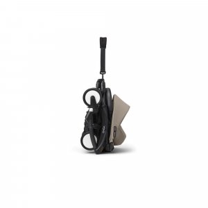 Poussette yoyo 3 châssis noir pack 6+ taupe Stokke