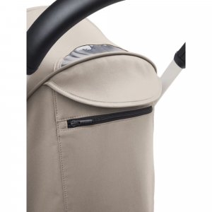 Poussette yoyo 3 châssis blanc pack 6+ taupe Stokke