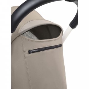 Poussette yoyo 3 châssis blanc pack 6+ taupe Stokke