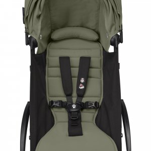 Poussette yoyo 3 châssis blanc pack 6+ olive Stokke