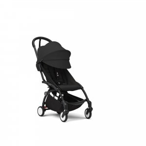 Poussette yoyo 3 châssis noir pack 6+ noir Stokke