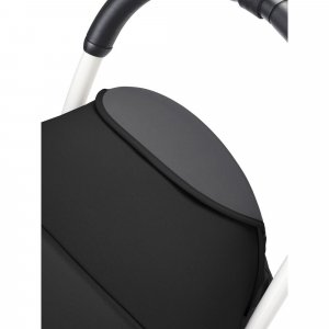 Poussette yoyo 3 châssis blanc pack 6+ noir Stokke